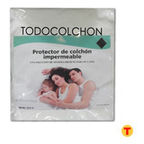 Cubre Colchon Impermeable 2 Plaza Ajustable Hasta 30 Cm Alto