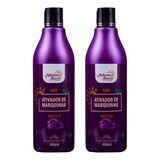 Kit 2 Ativador De Marquinha Ametista Melanina Bronze 450ml