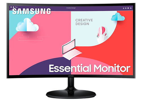 Monitor Samsung Curvo 27 Fhd 75hz 5ms Freesync S27c360eal