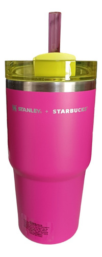 Vaso Stanley + Starbucks Rosa Retro 20  Oz Original