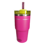 Vaso Stanley + Starbucks Rosa Retro 20  Oz Original