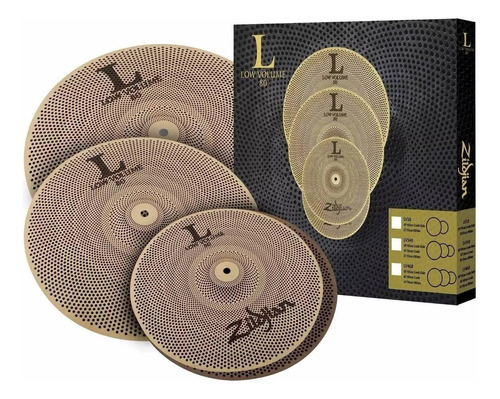 Set De Platillos Zildjian L80 Low Volume Bajo Volumen Outlet