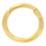 Piercing Helix Argola Articulada Em Ouro 18k 8mm
