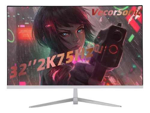 32  2k 75hz Gaming Monitor Frameless Hdr Hdmi