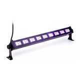 Ribalta Refletor Uv Luz Negra 50cm Efeito 9 Leds Iluminação