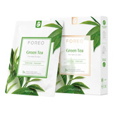 Kit Foreo Green Tea Sheet Mask - Máscara Facial 