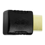 Adaptador Ghia Adap-6 Codo Hdmi Macho - Hdmi Hembra Negr /vc