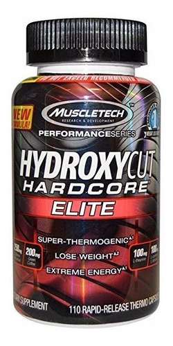 Muscletech Hydroxycut Hardcore Elite (110 Capsulas)