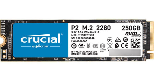 Crucial 250gb P2 Nvme Pcie M.2 Internal Ssd