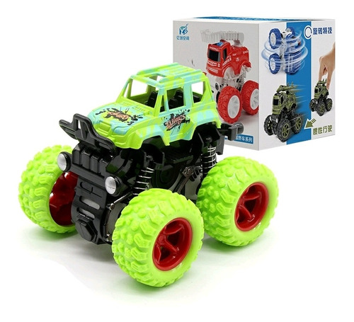 Monster Truck Toy-off-road Fuerza De Empuje. Carro Juguete. 