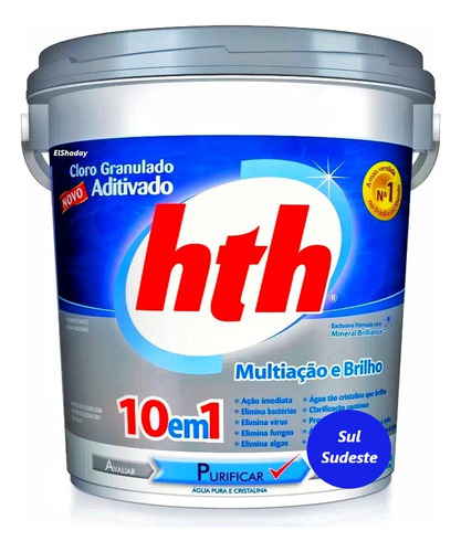 Cloro Granulado Hth 10em1 (10 Kg)