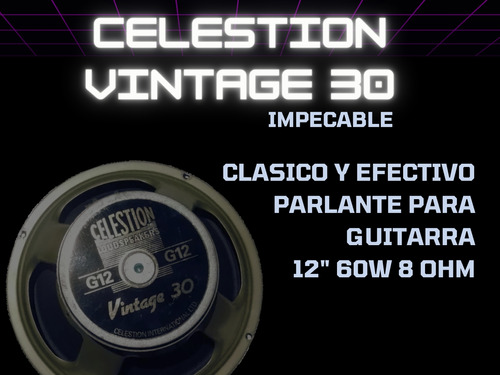 Parlante De Guitarra Celestion Vintage 30