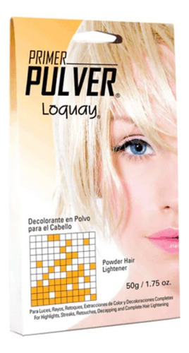  Decolorante En Polvo Para Cabello. Loquay. 50 Gr Tono Tradicional