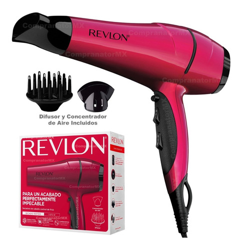 Secadora Cabello Profesional Revlon Triple Cerámica Iones