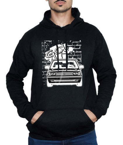 Blusa De Frio Gol Moletom Vw Volkswagem Gol Quadrado 