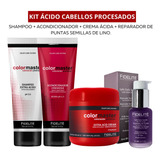 Kit Fidelite Color Master Cabellos Teñidos Ph Acido Completo