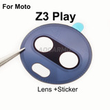 Para Motorola Moto Z3 Play/z4 Lente De Cámara Trasera De C