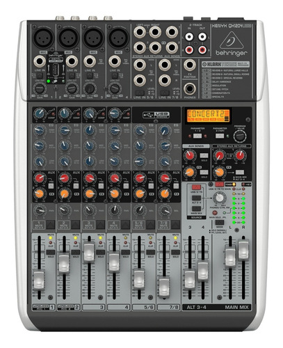 Mesa De Som Behringer Xenyx Qx1204 Usb Com Efeito