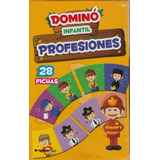 Domino Infantil Juego De Mesa Niños Juego Domino Profesiones
