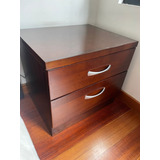 Mesa De Noche Brunati Madera Elegante Bogotá Por Mudanza 