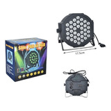 Foco Disco Slim Par Led 36 Rgb 09695