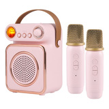 Máquina De Karaokê Máquina De Microfone Mini Karaoke Wireles
