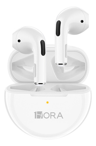 Audífonos In-ear Inalámbricos Bluetooth 5.3 1hora Aut119 Color Blanco