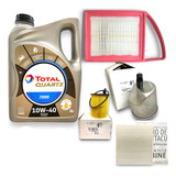 Kit 4 Filtros + 4l Aceite Total  Partner Berlingo 1.6 Hdi