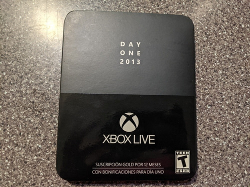 Tarjeta Xbox Live Gold Day One 2013