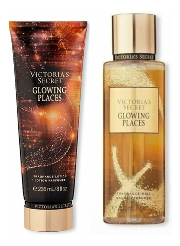 Set Victorias Secret Glowing Places - g a $170