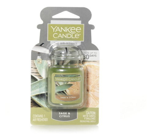 Aroma Auto Car Jar Ultimate Yankee Candle Sage & Citrus