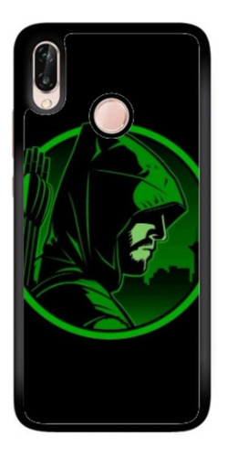 Funda Protector Para Huawei Flecha Verde Héroe Silueta