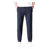 Pantalón Joggers Hombre Baggy Com Elástico De Secado Ráp [u]