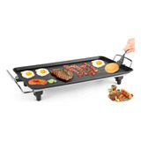 Comal Electrico Antiadherente Comal Plancha Parrilla 1400w