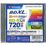 Disco Virgem Bd-r Xl Verbatim De 4x Por 5 Unidades