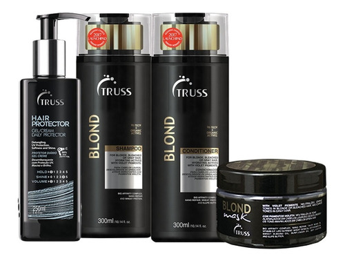 Truss Blond (sha+cond+másc.(blond)) + Hair Protector