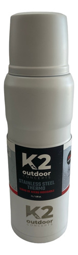 Termo K2 Outdoor Matero Acero Inoxidable 1litro Madein Suiza