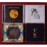 Lote 4 Cd Coldplay - Parachutes, Rush X&y Y Head Nuevos