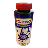 Tinta Fuerte Para Calzado Botas El Oso Color Azul 125 Ml