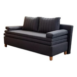 Sillon Sofa Cama 3 Cuerpos Bremen Diseño 2.0 Chenille Living