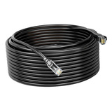 Cable Ethernet Cat6e Gigabit Negro Cable De Internet 20m