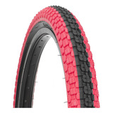 Llanta Para Bicicleta R20 X2.125 Negra Rojo K-rad K905 Kenda