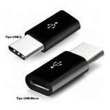 Adaptador Micro Usb- V8 Hembra A Tipo C Macho