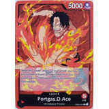 One Piece Tcg Portgas.d.ace Op03-001