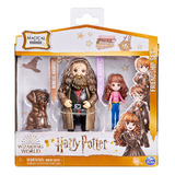 Set Muñecos Mini Harry Potter Hermione & Hagrid
