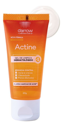 Sabonete Gel Com Vitamina C Actine Darrow 60g Pele Acneica