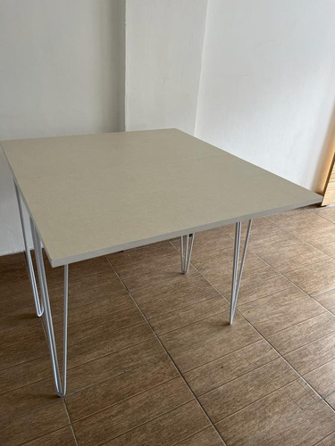 Mesa Comedor Libro Extensible 80x90 Entrega Inmediata