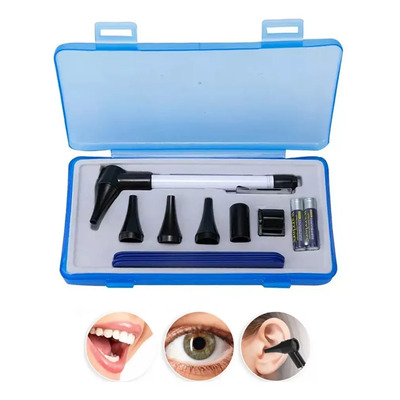 Otoscopio Con Luz Y Accesorios Para Examinar Rasgos Faciales | MercadoLibre