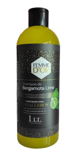 Shampoo De Bergamota Lime Femme D´or + Envío Gratis 