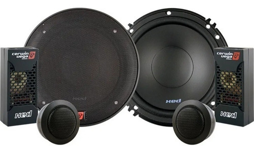  Set De Medios Cerwin Vega Xed650c 6.5 300w + Q Pioneer